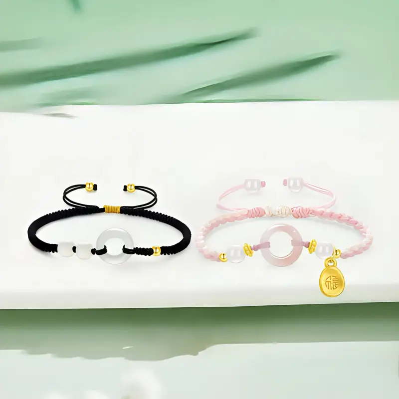 ROGA Braided String Bracelets Unisex-4