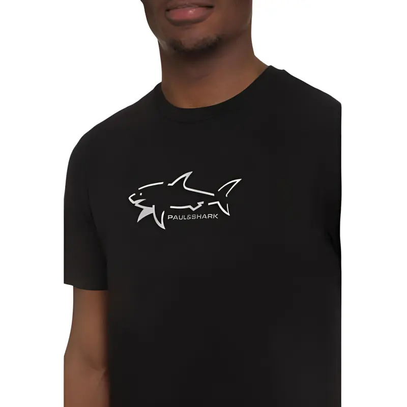 Paul & Shark Logo T shirt-4
