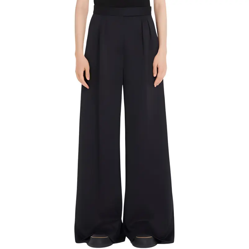 MaxMara Zinnia Pleat Detailed High Waist Pants-2