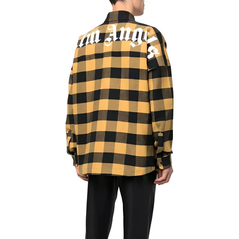 PALM ANGELS Classic Logo Overshirt-1