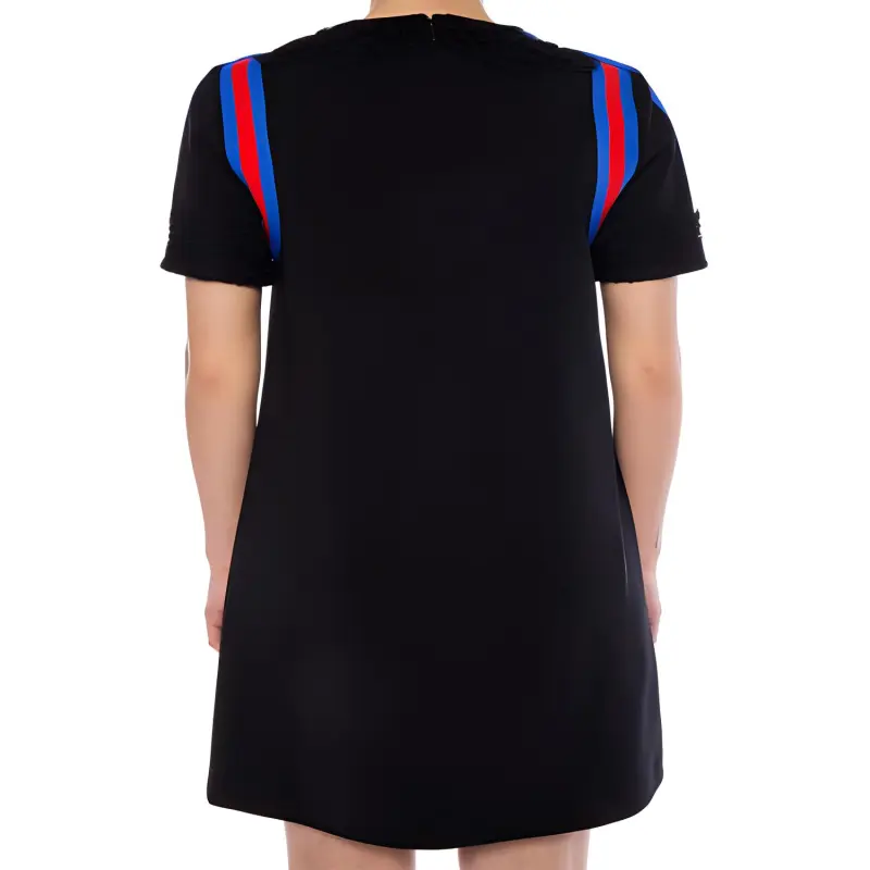 GUCCI Short Sleeved Dresses Women's Black-3