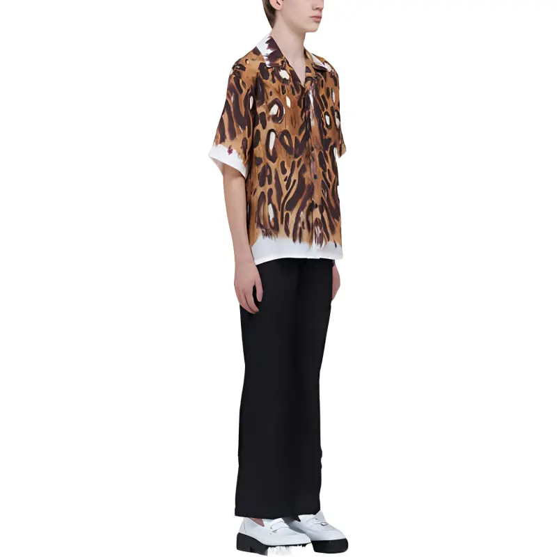 MARNI Shirts Men Brown-3