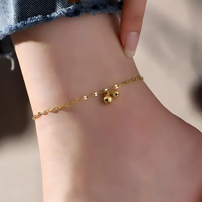 KOOGIS S925 Silver Anklets Women's-2