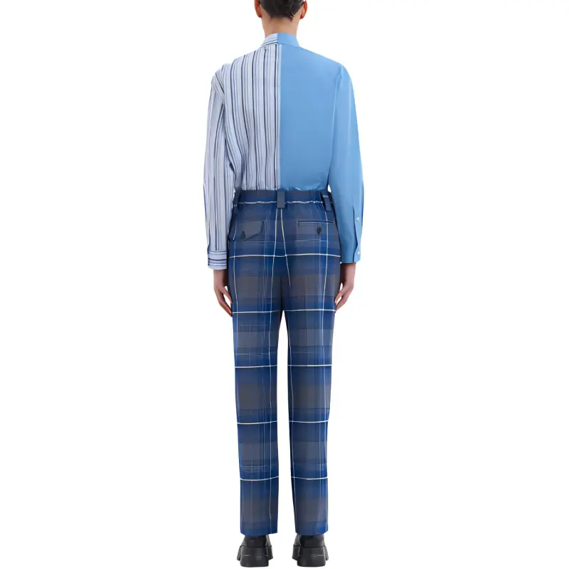 MARNI Checked Tailored Trousers-2