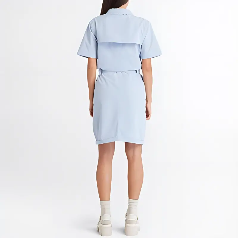 Timberland Short Sleeved Dresses Women's Blue Purple Gray-3