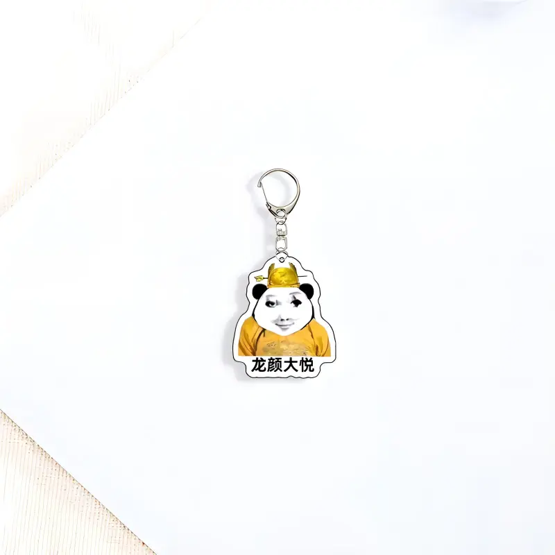 LuluCanaan Acrylic Keychains Unisex-2