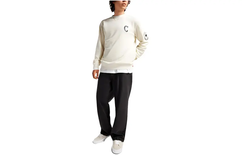 Converse Chuck Sweatshirts Men White-2