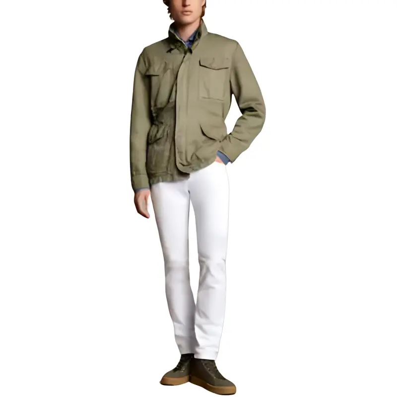 FAY High Neck Field Jacket-1