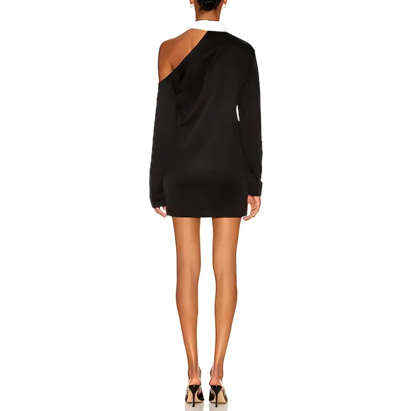 Rta Long-Sleeved Dresses Women's Black-2