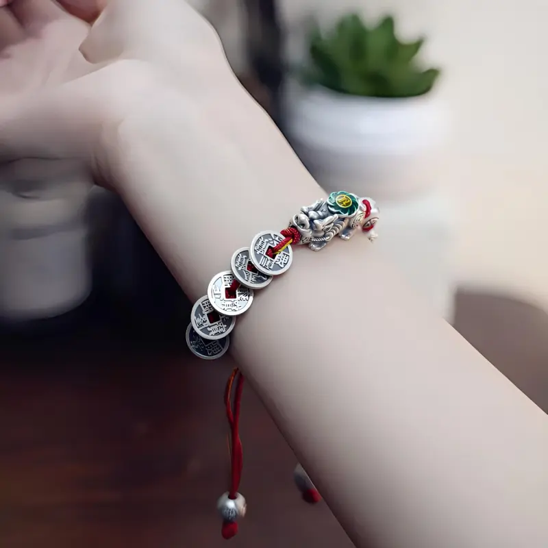 Brahmacharya 999 Fine Silver Bracelets Unisex-10