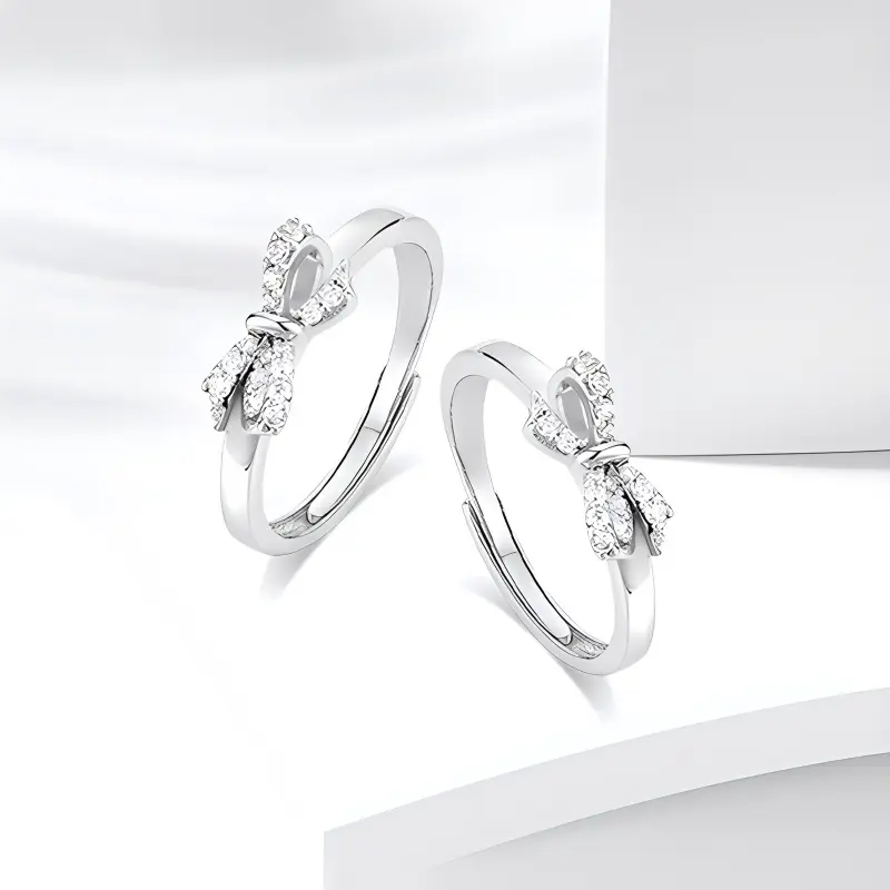 MISS TOOYA S925 Silver Rings Unisex-7