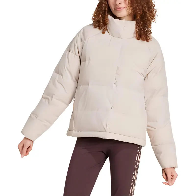 Adidas Sportswear Puffer Jacket Women's Beige-1