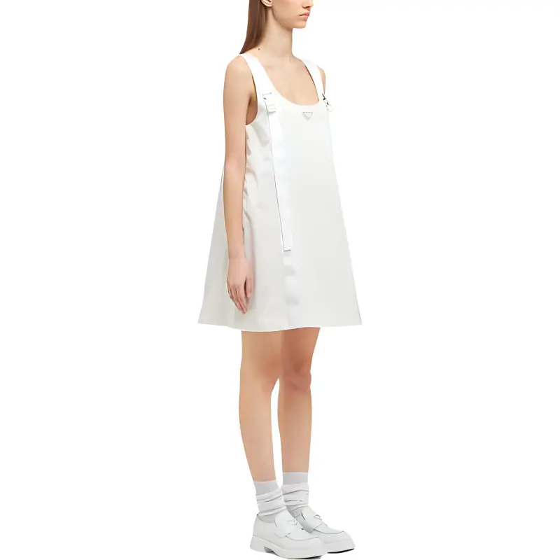 PRADA Slip Dresses Women's White-2