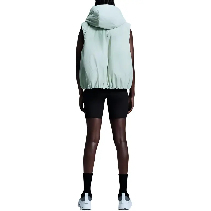 On x LOEWE Puffer Vest Vest Women's Light Blue-2