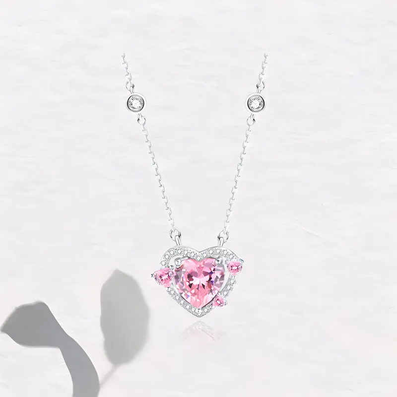 Chongqing Gold Store S925 Silver Necklaces Women's-3