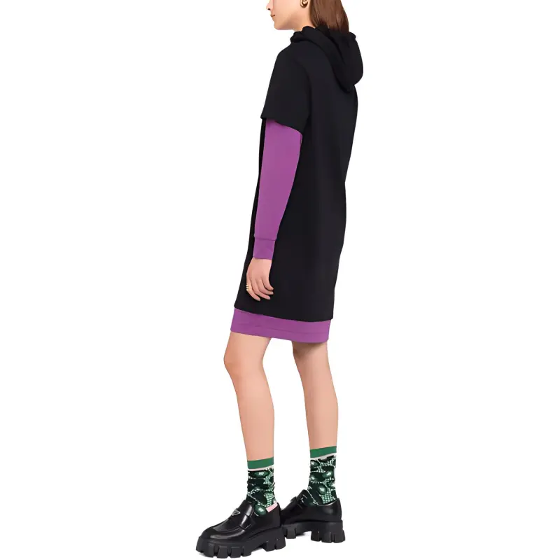 KENZO Long Sleeved Dresses Women's Black-3