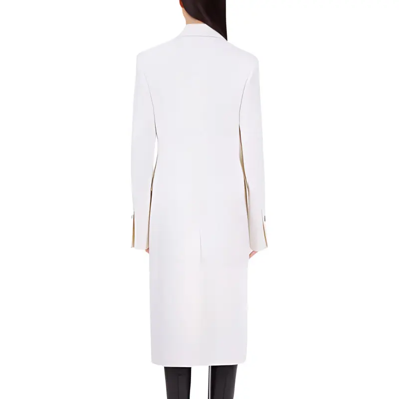 Ferragamo Coats Women's White-2