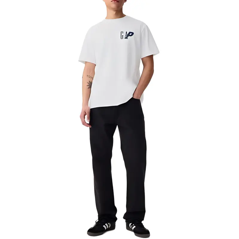 GAP x PALACE SS24 T Shirt Unisex White-3