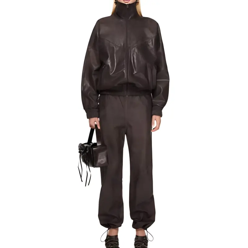 Acne Studios SS24 Casual Pants Women's Brown-1