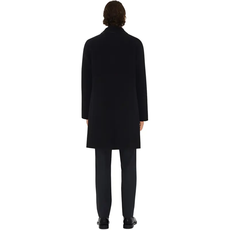 Burberry Single Breasted Mid Length Coat-4