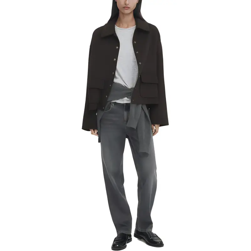 Massimo Dutti Jacket Women's Dark Green-2