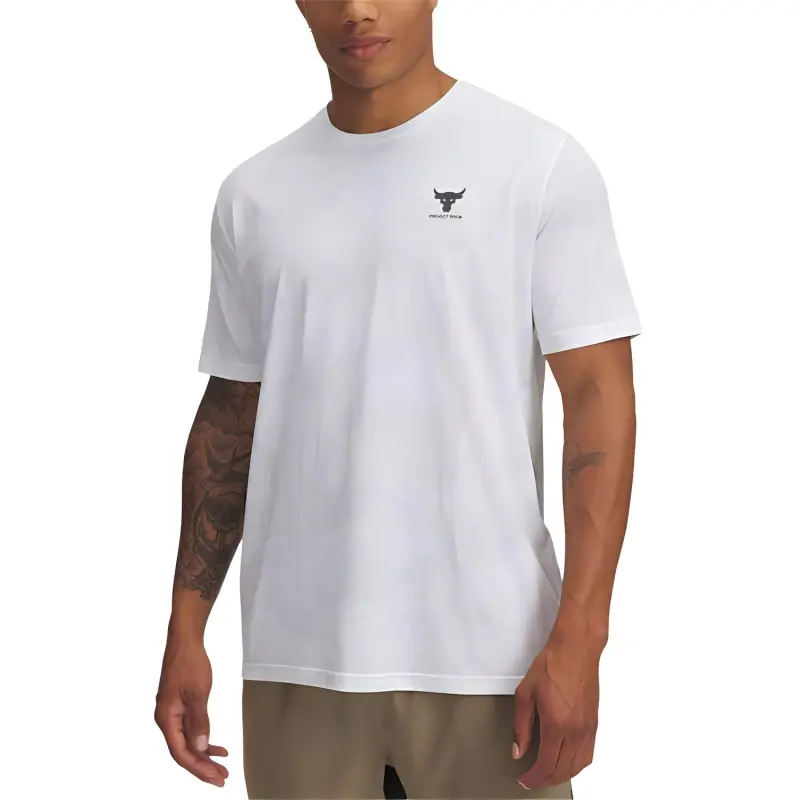 Under Armour Johnson Collection Rock T Shirt Men's White-2