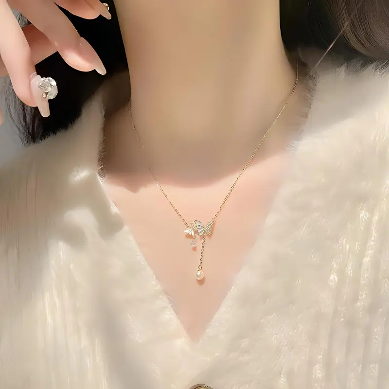 Kim Heng Hee S999 Fine Silver Necklaces Women's-2