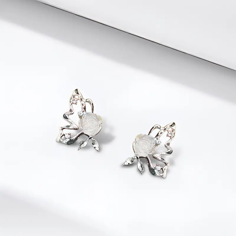 RINGLOVE Alloy Stud Earrings Women's-2