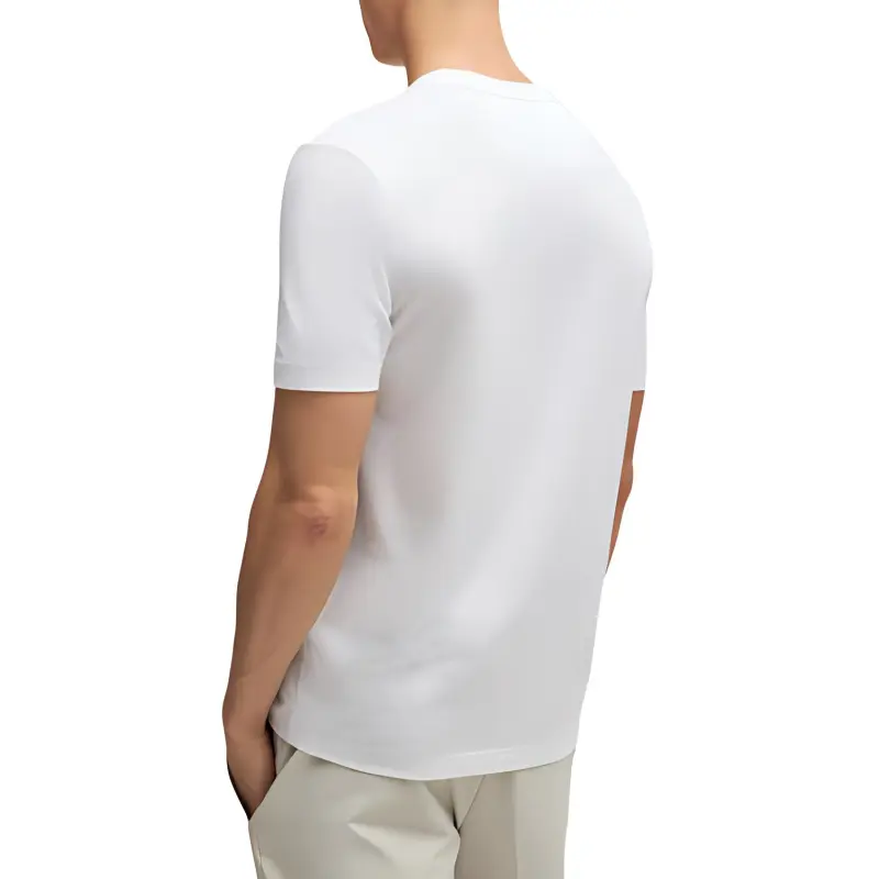 HUGO BOSS Logo Printed Crewneck T Shirt-1