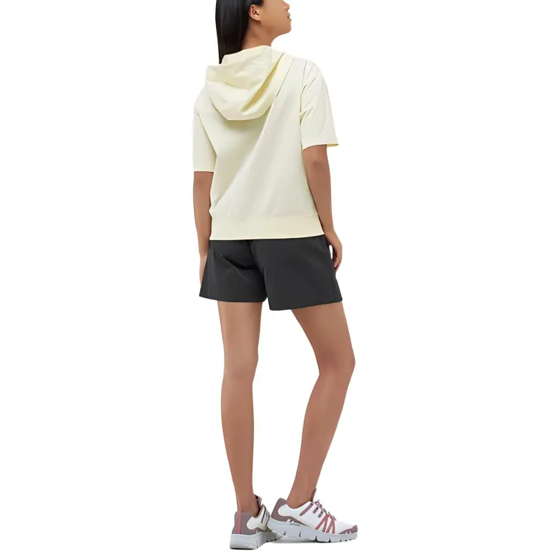 Skechers Drop Shoulder Sleeve T Shirt Women's Snow Pear Ice Cream Yellow-3