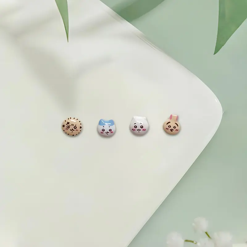 LuluCanaan Resin Stud Earrings Women's-1