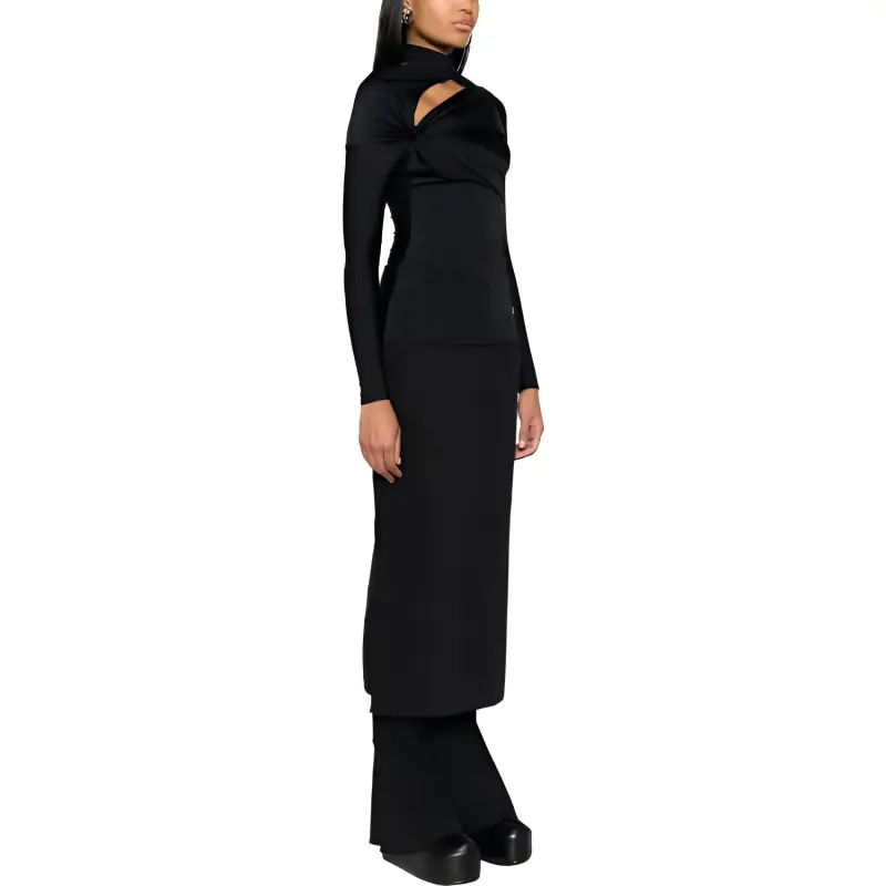 COPERNI Logo plaque Cut out Long sleeve Top-3