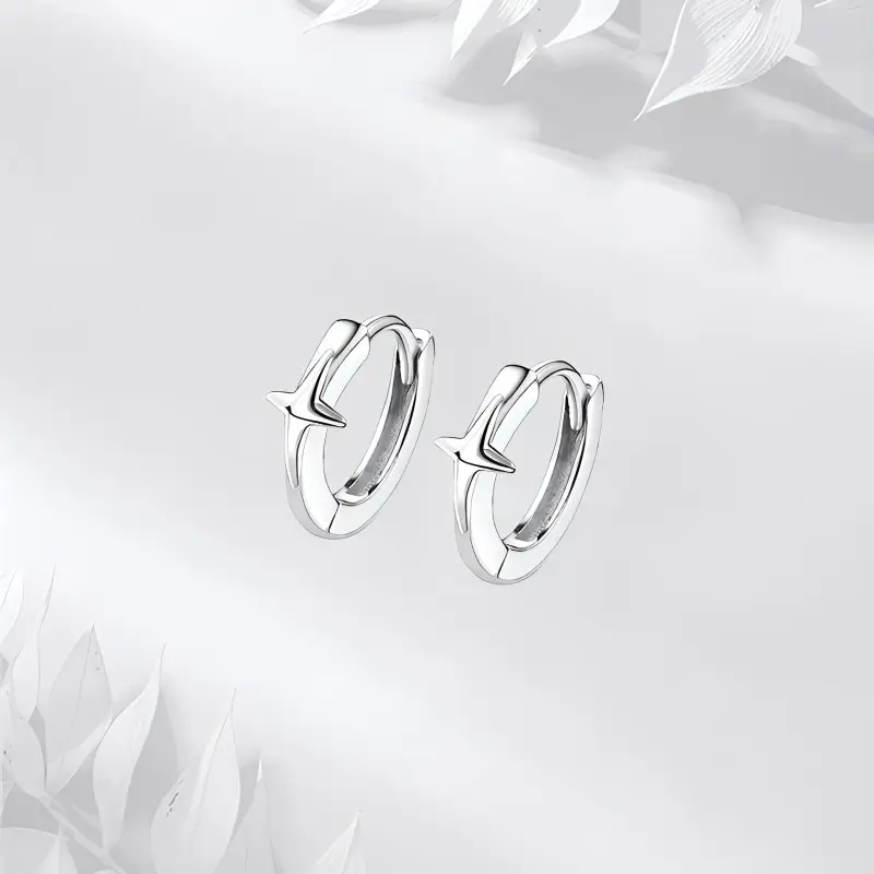 JUICY GRAPE S999 Fine Silver Earrings Unisex-3