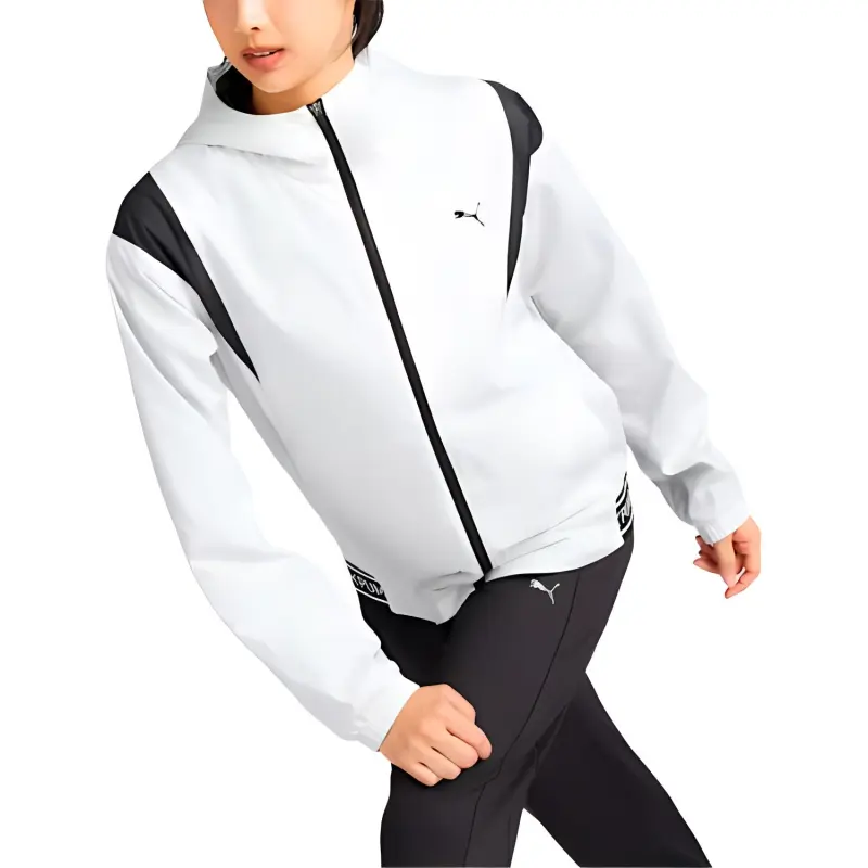 PUMA Training Foundation Tricot Jackets & Coats Women's Vaporous Gray-2
