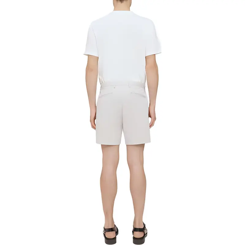 THEORY Casual Shorts Men's Gray White-2