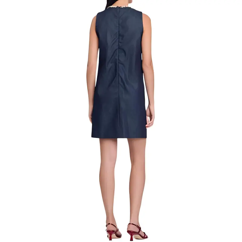 Sandro Rhinestone embellished Mini Dress-2
