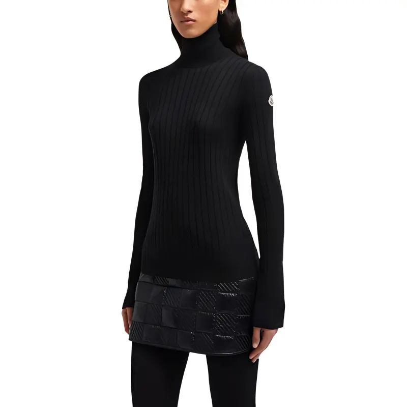 Moncler High Neck Long Sleeved Jumper-1