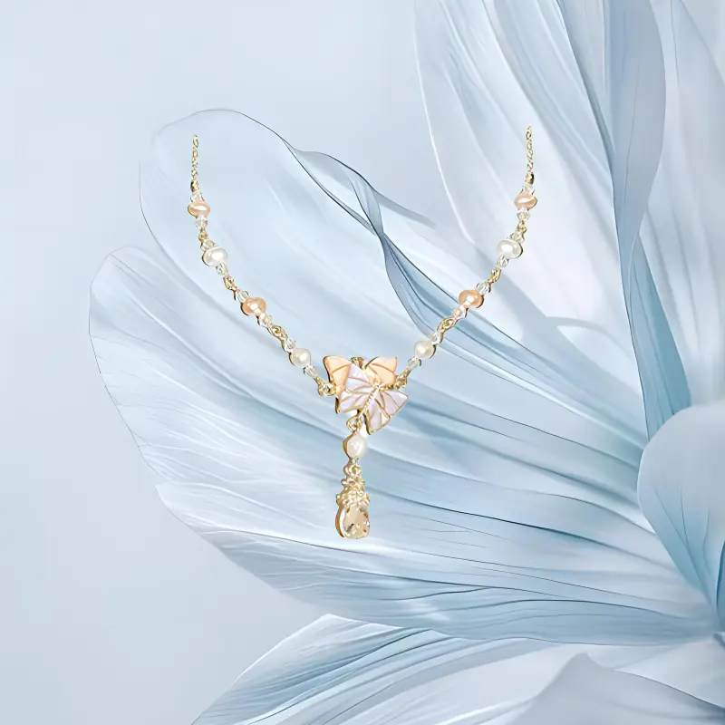 GIRATI Freshwater Pearl Necklaces Women's-2