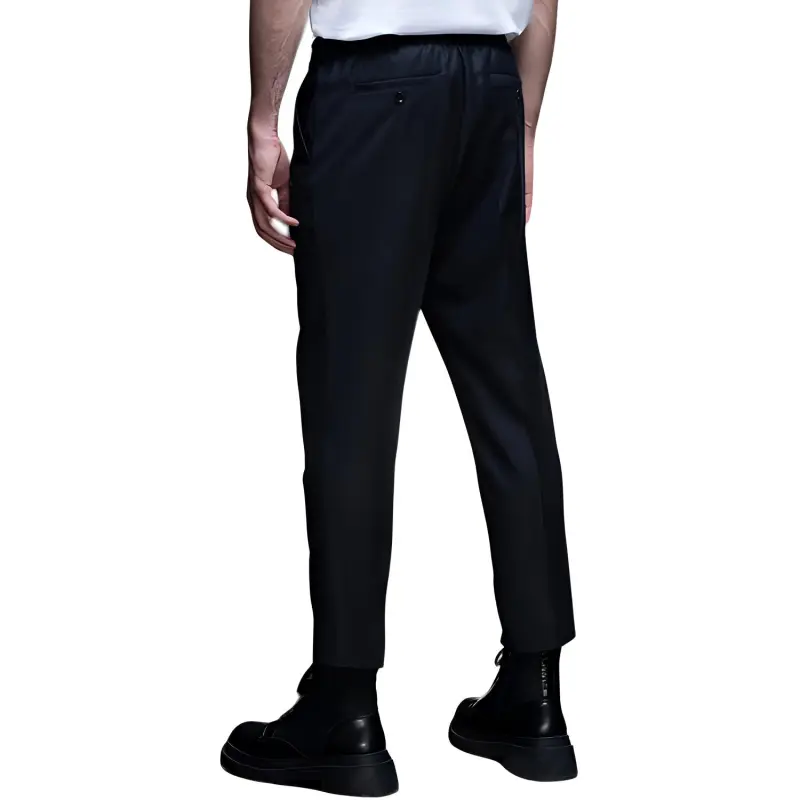 AMIPARIS Casual Pants Men Black-4