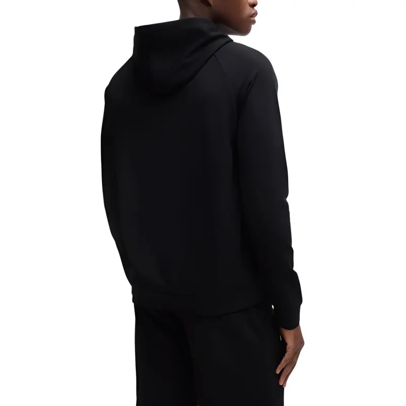 HUGO BOSS Logo print Cotton Hoodie-3