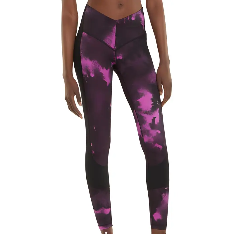 PUMA Athletic Trousers Women's Black Purple-2