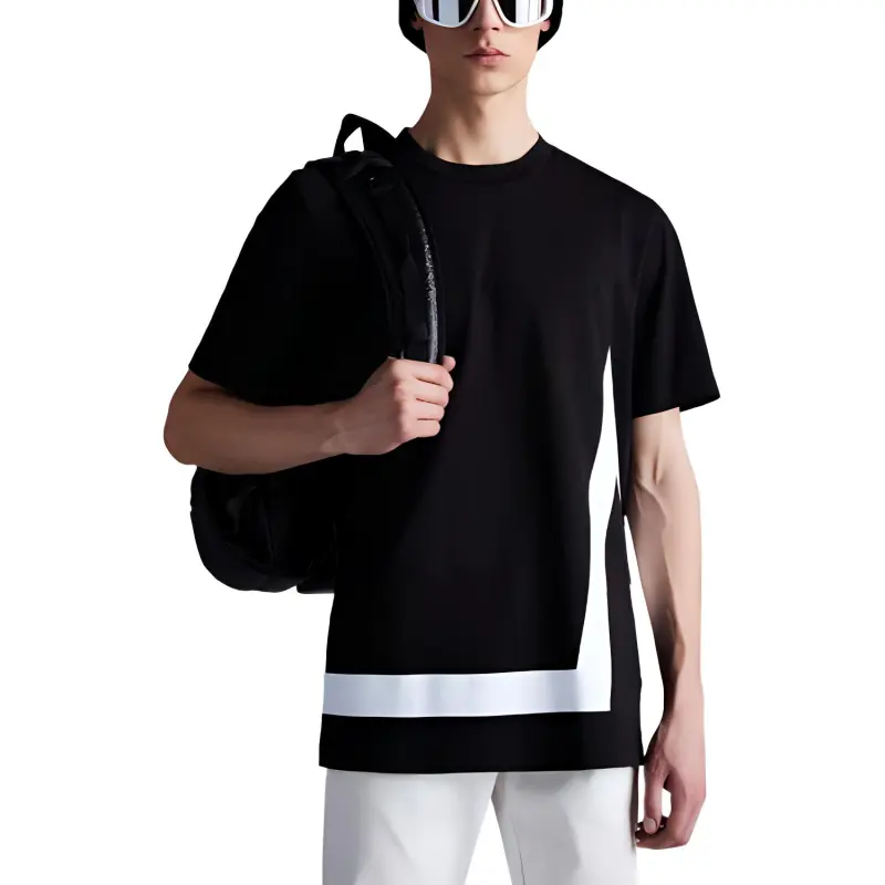 Moncler Logo Printed Crewneck T Shirt-2