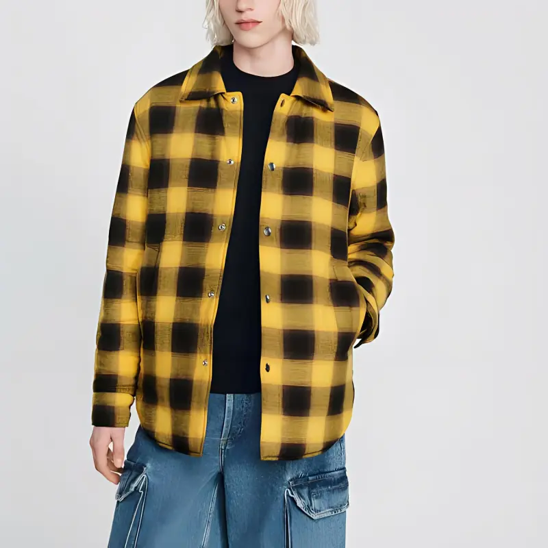 Sandro Jackets Men Yellow-2