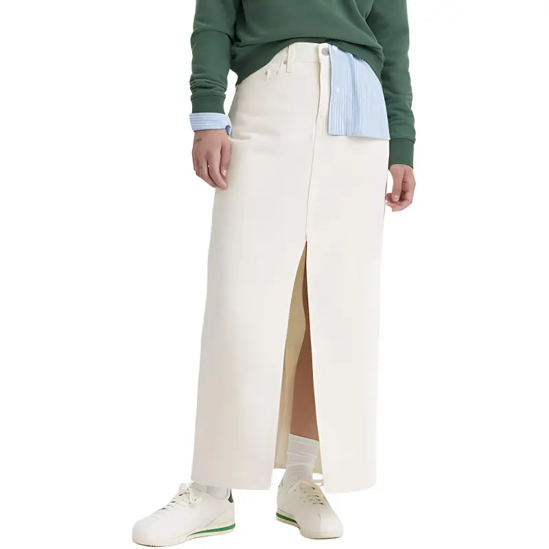 Levi’s Casual Long Skirts Women's White-3