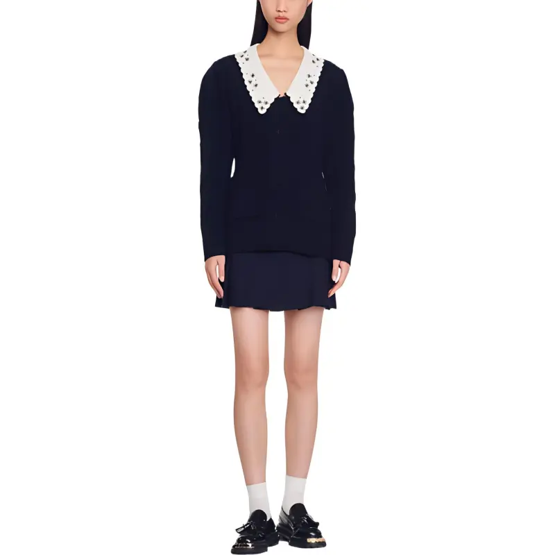 Sandro Knitwear Women's Dark Blue-1