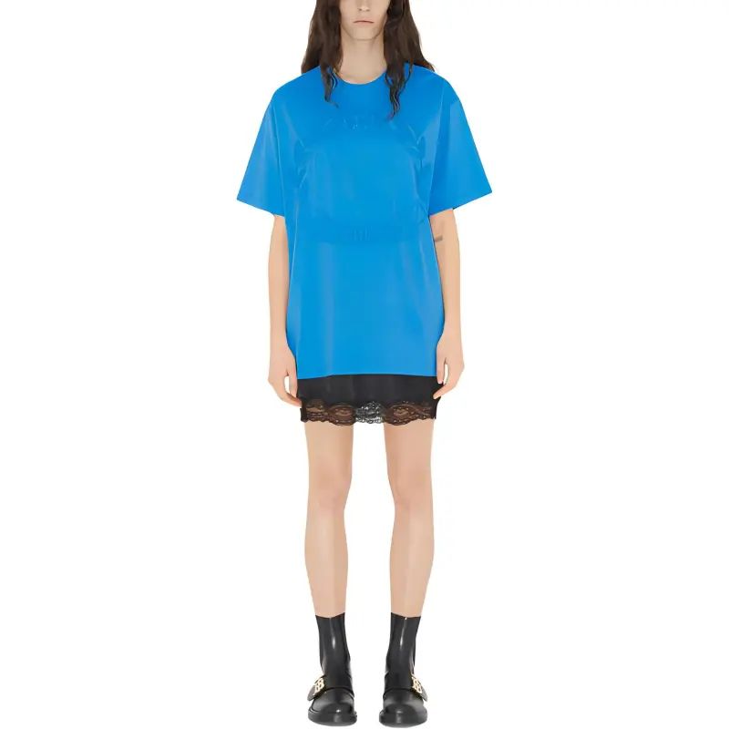 Burberry T Shirts Women's Blue-1