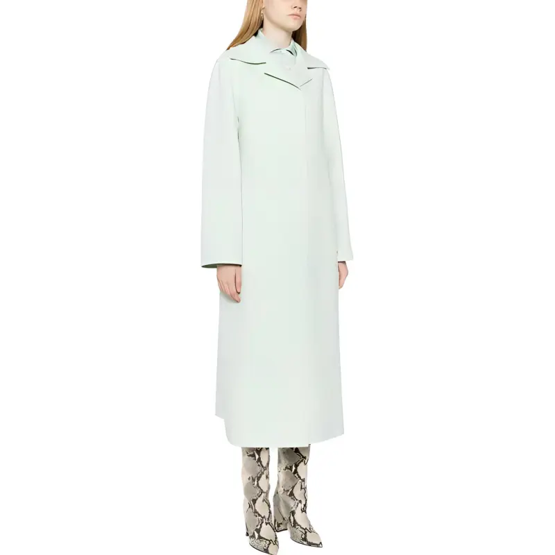 JIL SANDER Single breasted Cashmere Coat-3