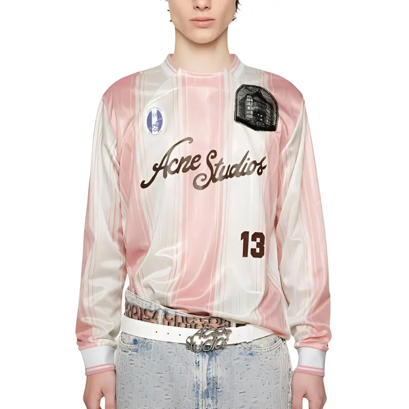 Acne Studios Logo Long Sleeve T Shirt-1