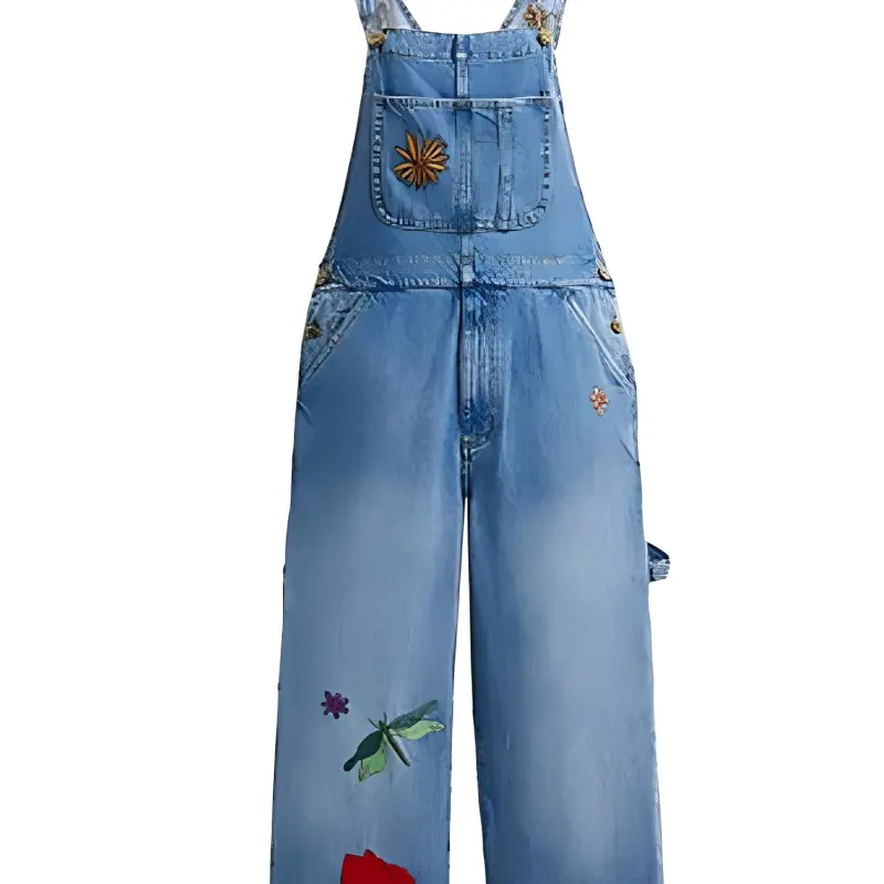 COACH Observed By Us Overalls Women's Denim Blue-4