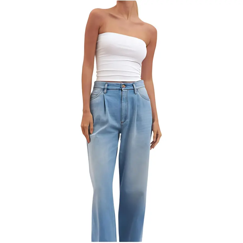 Brunello Cucinelli Strapless Stretched Top-4